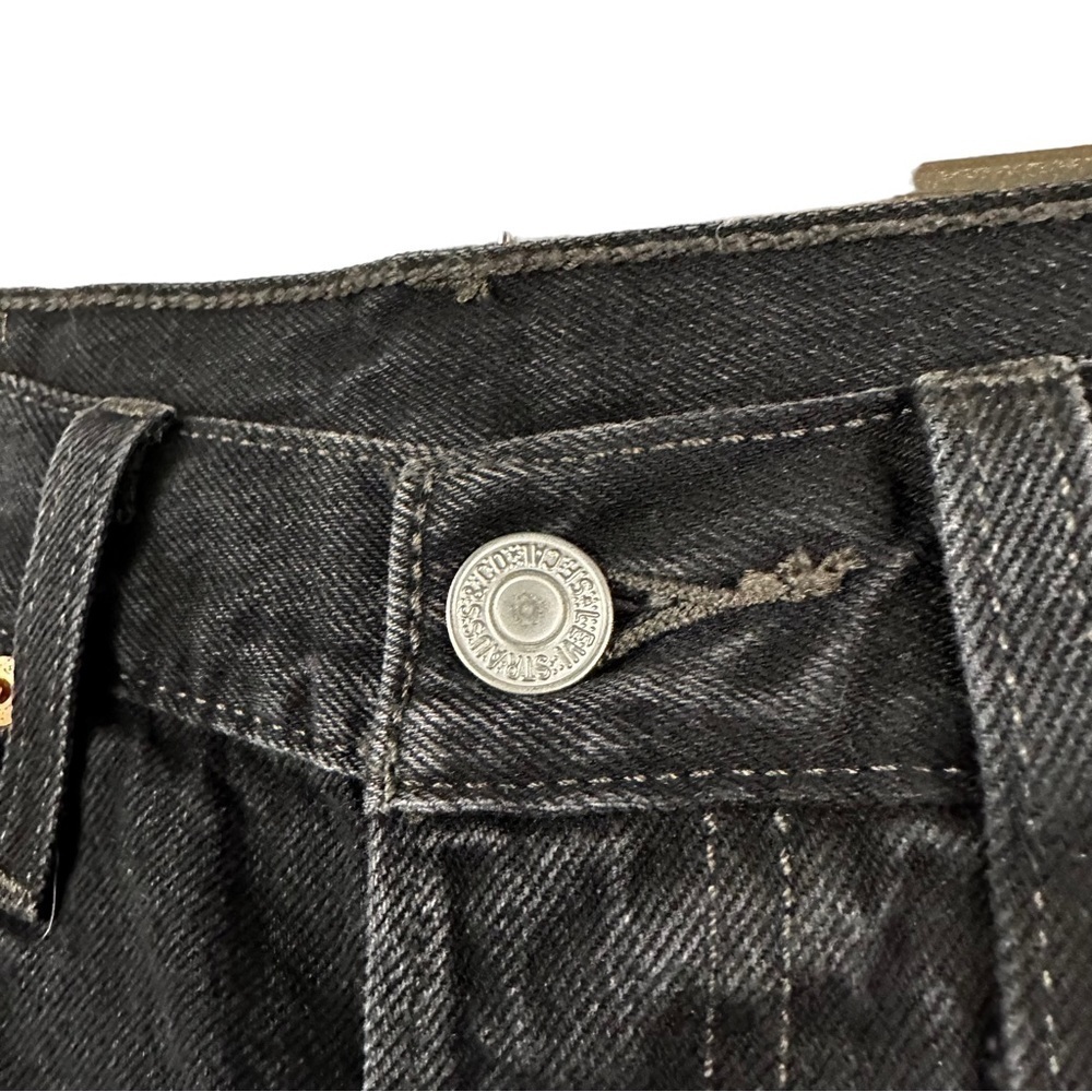 LEVI’S 501 Distressed Big E Shorts - Picture 8 of 14